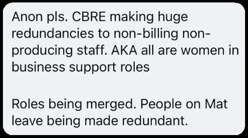 Tip sent to The Aussie Corporate about CBRE, as it ran in Flat White on 27 October 2026