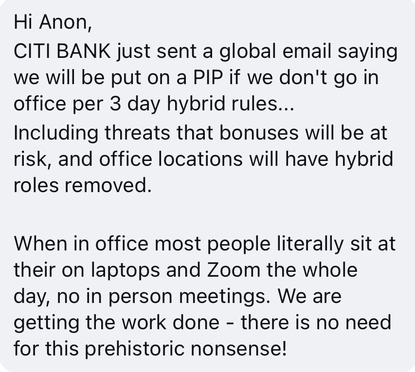 Tip sent to The Aussie Corporate about Citi, as it ran in Flat White on 29 September 2026