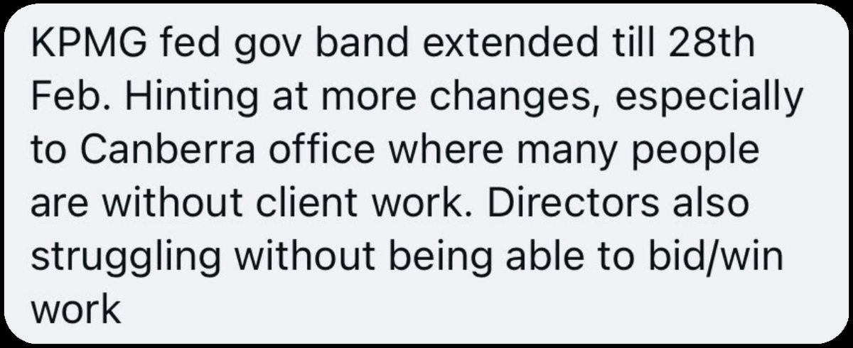 Tip sent to The Aussie Corporate about KPMG, as it ran in Flat White on 27 October 2026