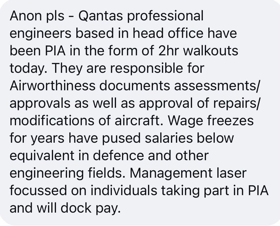 Tip sent to The Aussie Corporate about Qantas, as it ran in Flat White on 13 October 2026