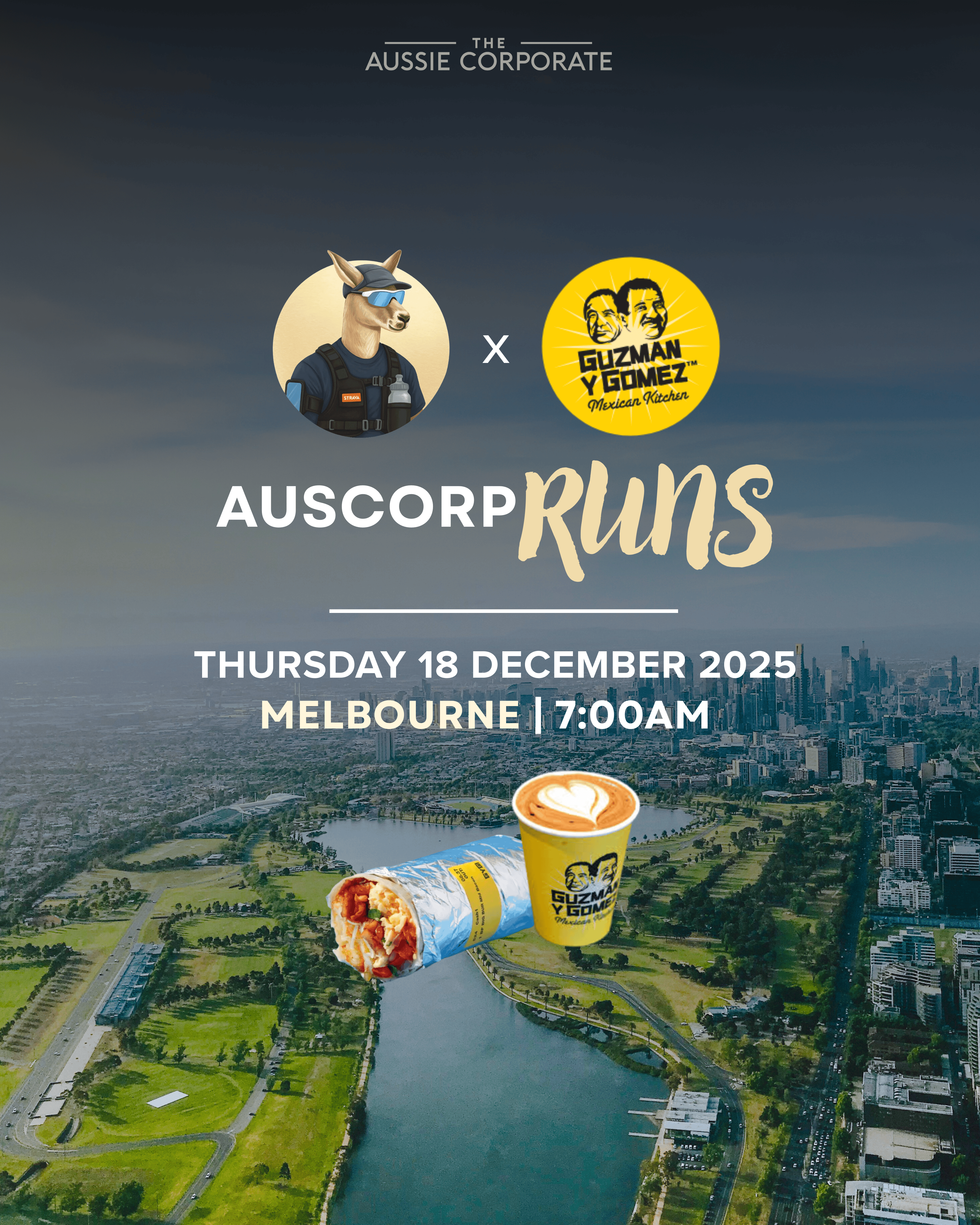 AusCorp Runs  x Guzman y Gomez